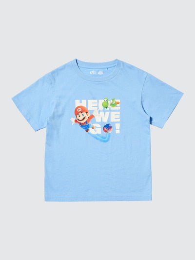 유니클로 티셔츠 일본 UNIQLO UT 슈퍼마리오 갤럭시 반팔티 483709