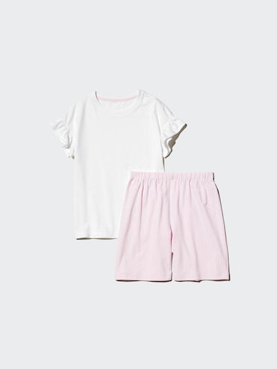 Uniqlo Kids' T-shirt, Japanese long-sleeved T-shirt, washable Milano rib sweater, 3 colors 