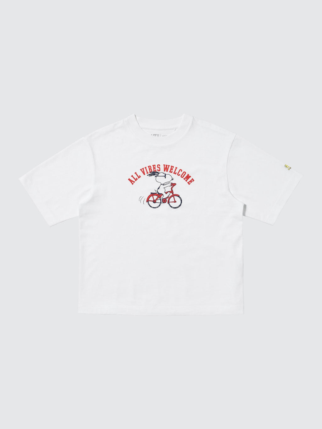 유니클로 티셔츠 일본 UNIQLO UT 걸스 찰리 브라운 스누피 오버핏 반팔티 484222