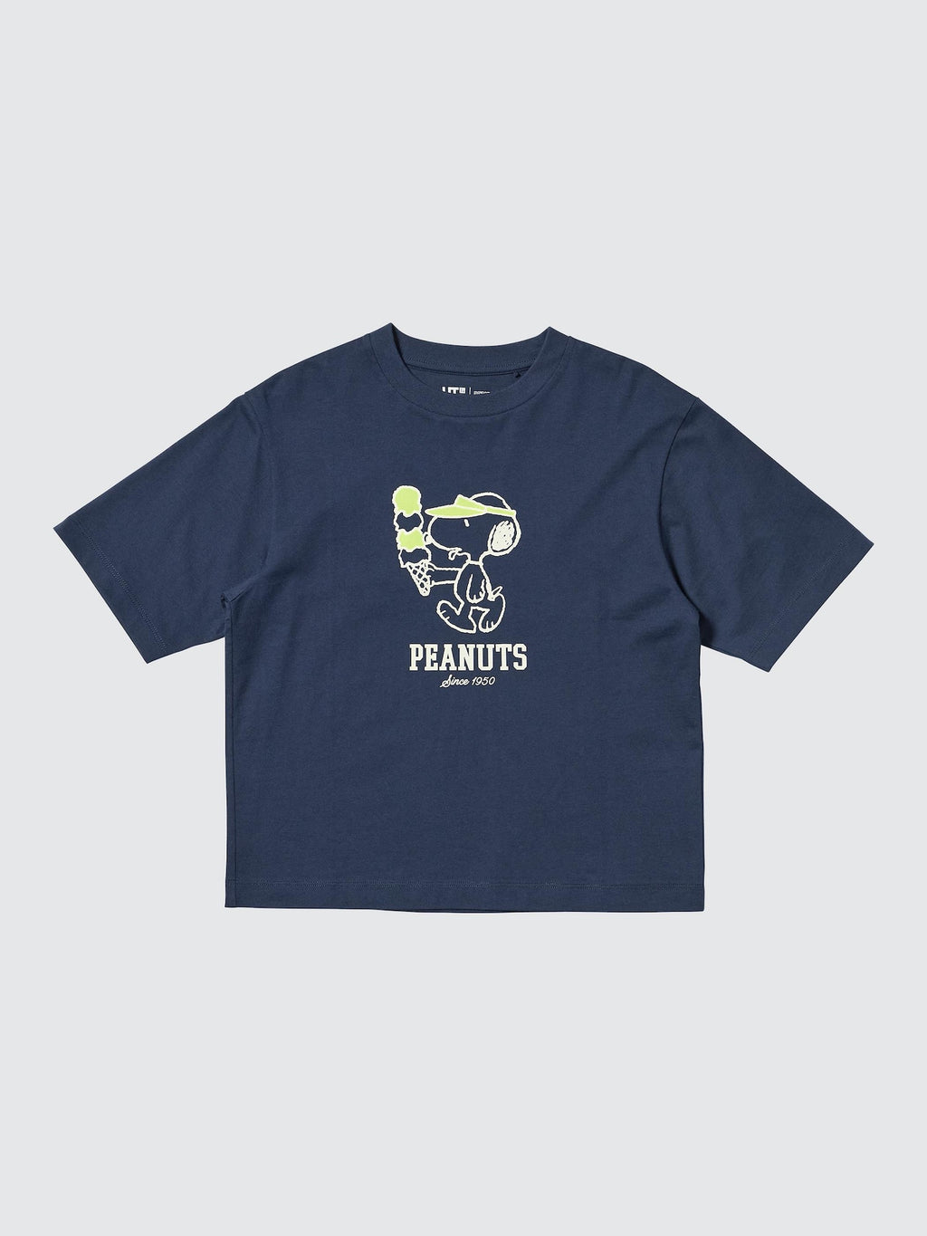유니클로 티셔츠 일본 UNIQLO UT 걸스 찰리 브라운 스누피 오버핏 반팔티 484223