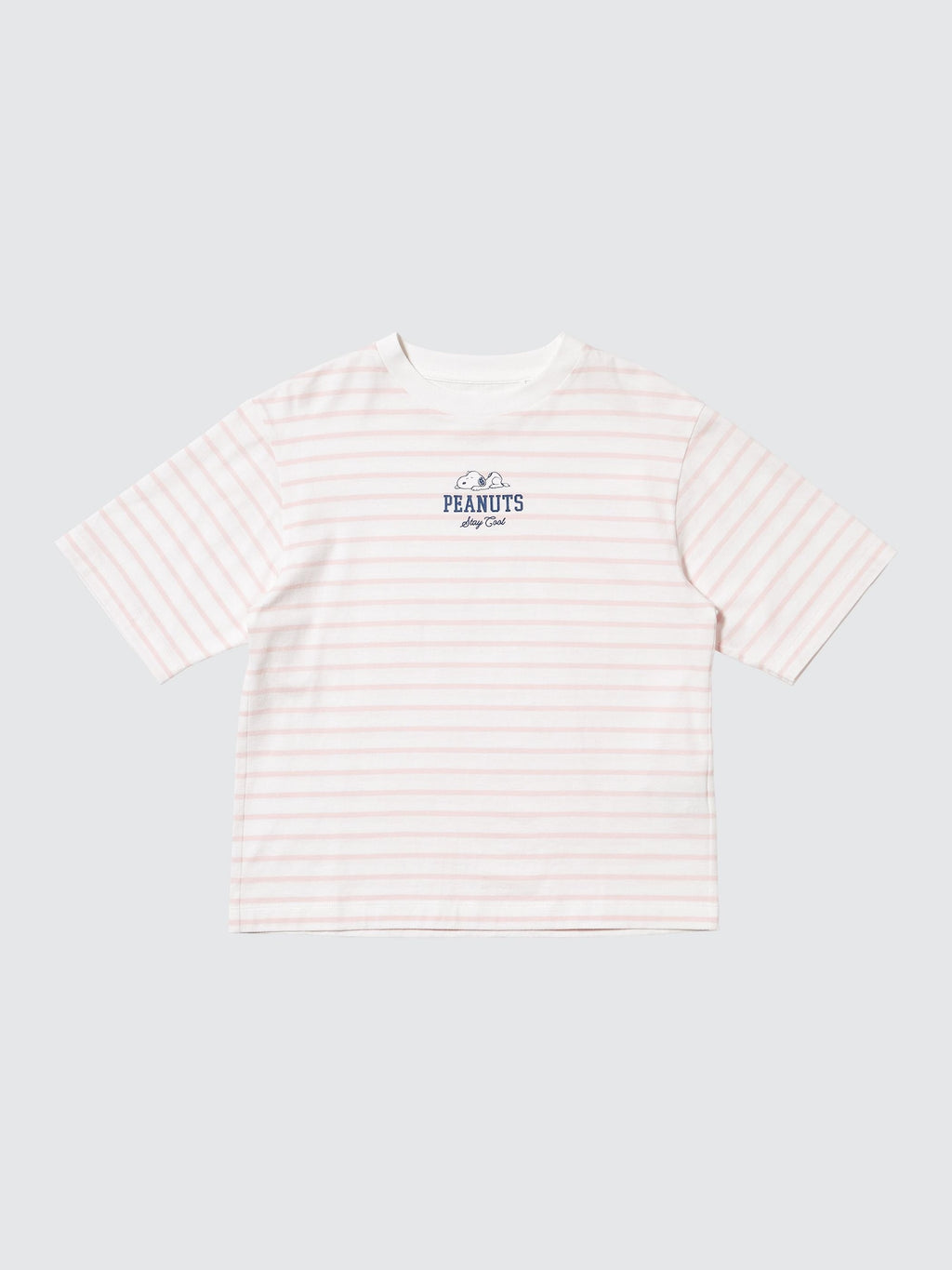 유니클로 티셔츠 일본 UNIQLO UT 걸스 찰리 브라운 스누피 오버핏 반팔티 484224