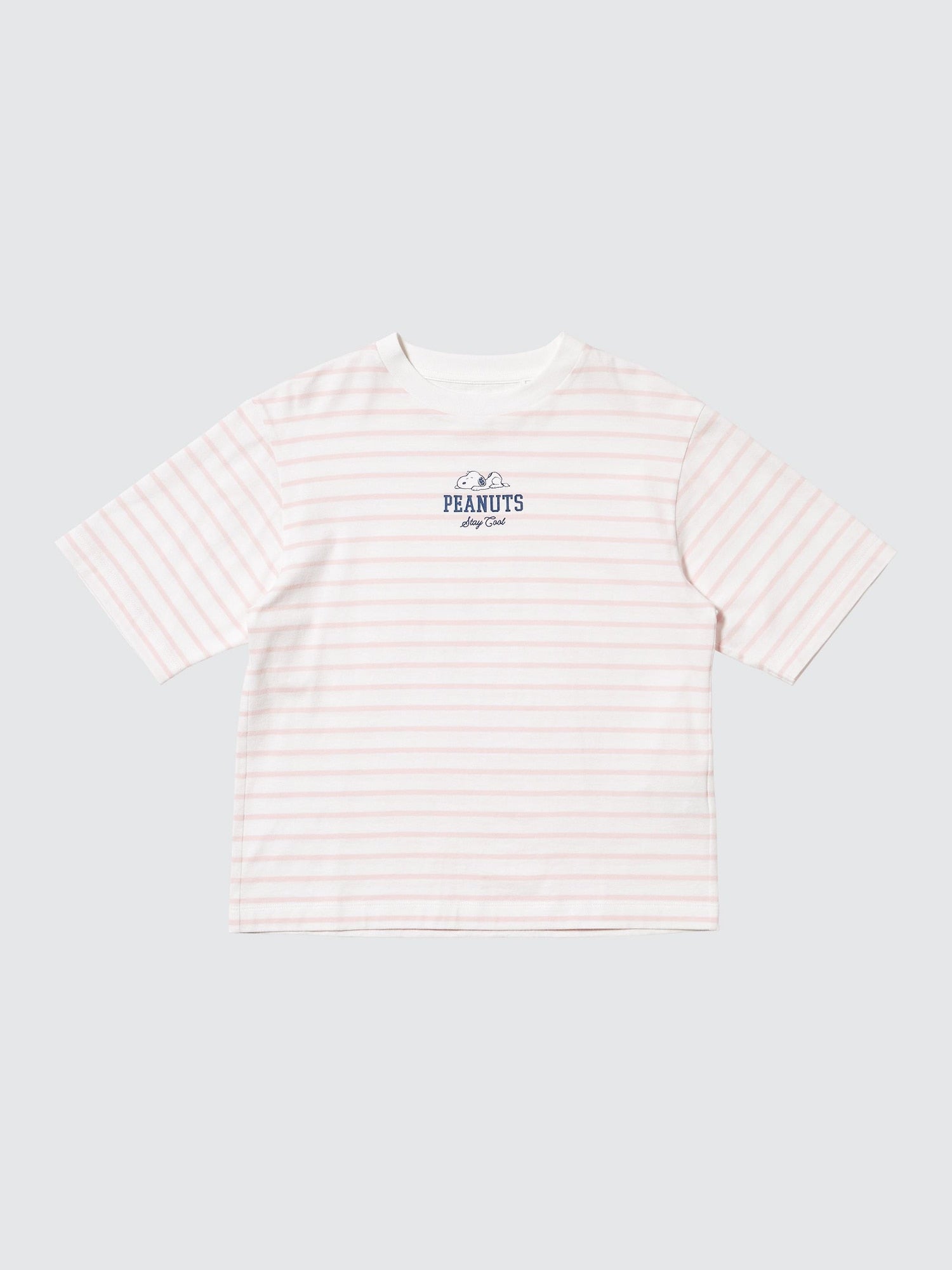 유니클로 티셔츠 일본 UNIQLO UT 걸스 찰리 브라운 스누피 오버핏 반팔티 484224