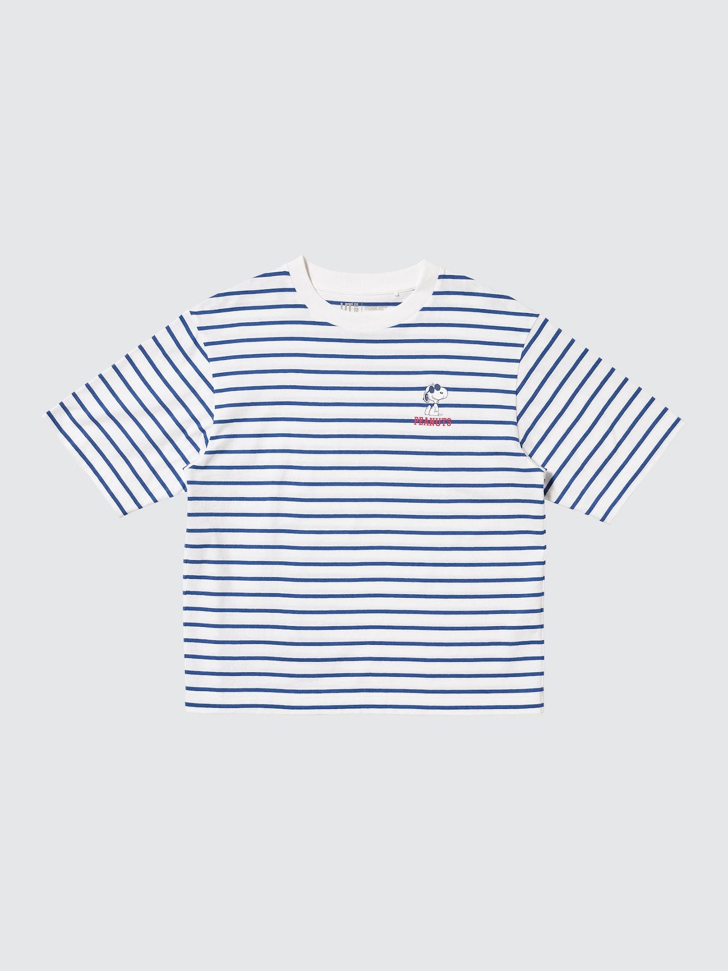 유니클로 티셔츠 일본 UNIQLO UT 걸스 찰리 브라운 스누피 오버핏 반팔티 485490