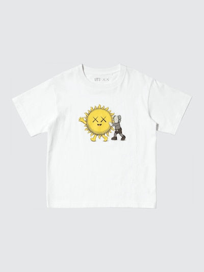เสื้อยืดสเวตเชิ้ตพิมพ์ลายลับ Uniqlo Kids แขนยาว ลาย Mario Kart World (ญี่ปุ่น) 491378