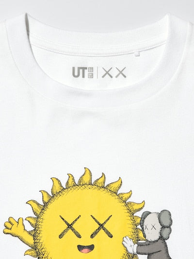 เสื้อยืดสเวตเชิ้ตพิมพ์ลายลับ Uniqlo Kids แขนยาว ลาย Mario Kart World (ญี่ปุ่น) 491378