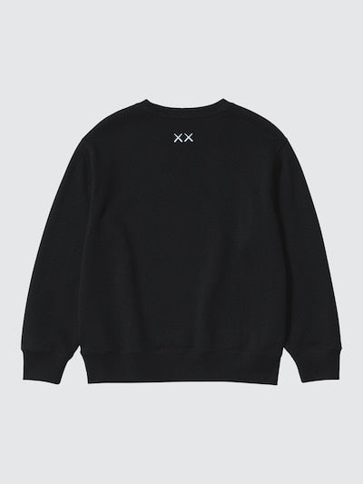 유니클로 키즈 긴팔 일본 UNIQLO kaws 카우스 맨투맨 티셔츠 블랙 492991