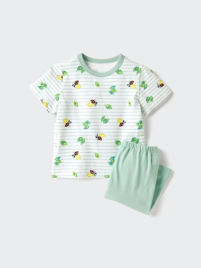 유니클로 키즈 잠옷 일본 UNIQLO 파자마 그림책 컬렉션 레오 레오니 그린 481805