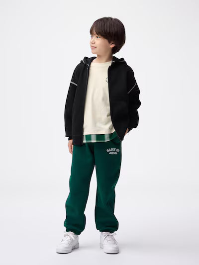 GU 키즈 바지 일본 지유 팬츠 남녀겸용 헤비 웨이트 조거팬츠 358219 3컬러