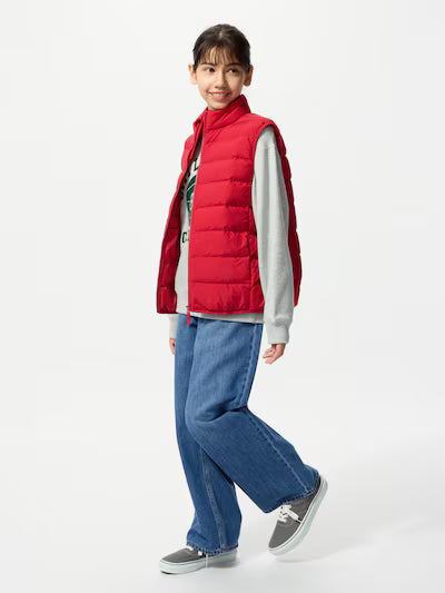 유니클로 키즈 바지 일본 청바지 와이드핏 4478128 4컬러