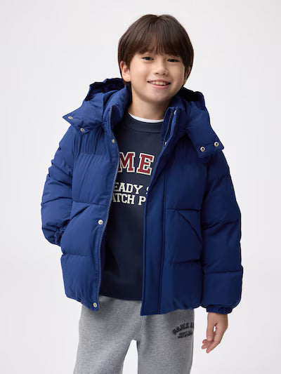 GU 키즈 패딩 일본 지유 블루종 자켓 후드 디자인 4컬러 357774