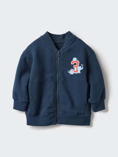 유니클로 키즈 자켓 일본 짚업 재킷 울트라 스트레치 블루종 4컬러