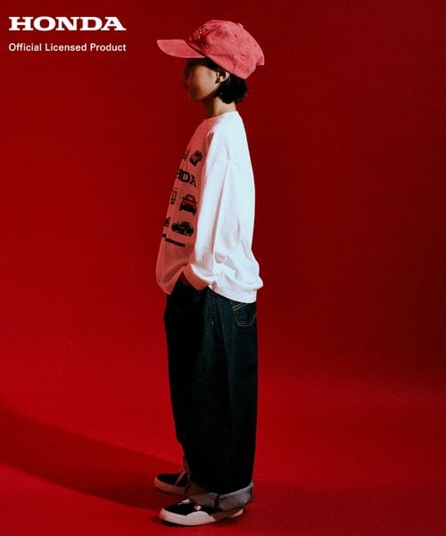 페어마논 긴팔 일본 PARIMANON 혼다 빈티지 라이크 티셔츠 6컬러