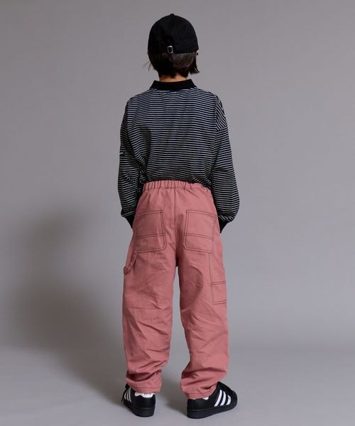 페어마논 긴팔 일본 PARIMANON 폴로 스트라이프 티셔츠 4컬러