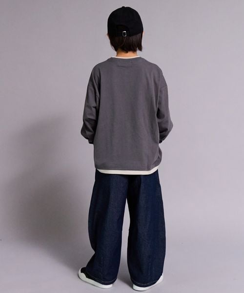 페어마논 긴팔 일본 PARIMANON 무지 레이어드 티셔츠 4컬러