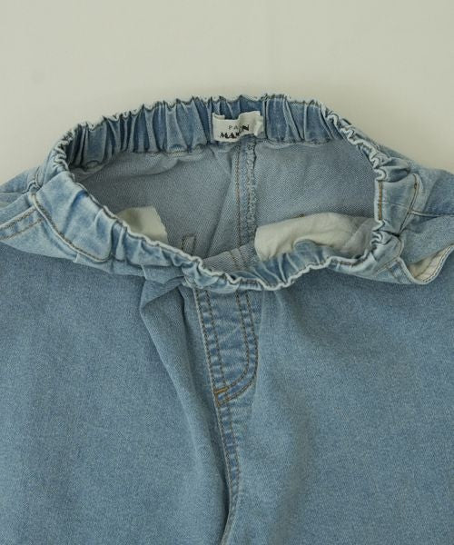 페어마논 바지 일본 PARIMANON 스트레치 와이드 데님 팬츠 3컬러