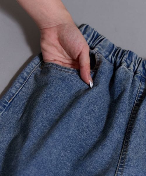 페어마논 바지 일본 PARIMANON 아동복 데님 와이드 스트레이트 팬츠 4컬러