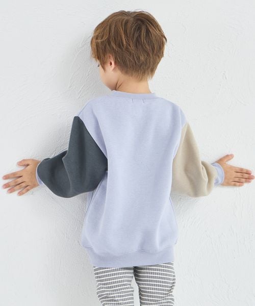 페어마논 키즈 티셔츠 일본 pairmanon 아동복 유니섹스 기모 배색 디자인 맨투맨 8컬러