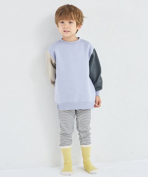 페어마논 키즈 티셔츠 일본 pairmanon 아동복 유니섹스 기모 배색 디자인 맨투맨 8컬러