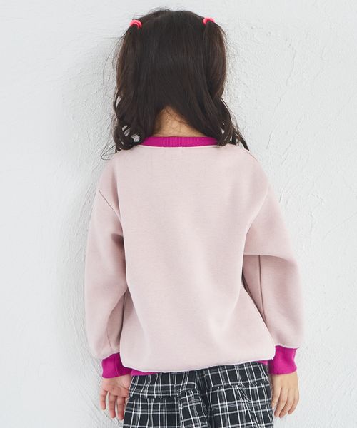 페어마논 키즈 티셔츠 일본 pairmanon 아동복 유니섹스 기모 배색 디자인 맨투맨 8컬러