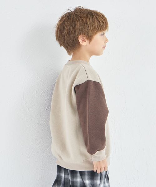 페어마논 키즈 티셔츠 일본 pairmanon 아동복 유니섹스 기모 배색 디자인 맨투맨 8컬러