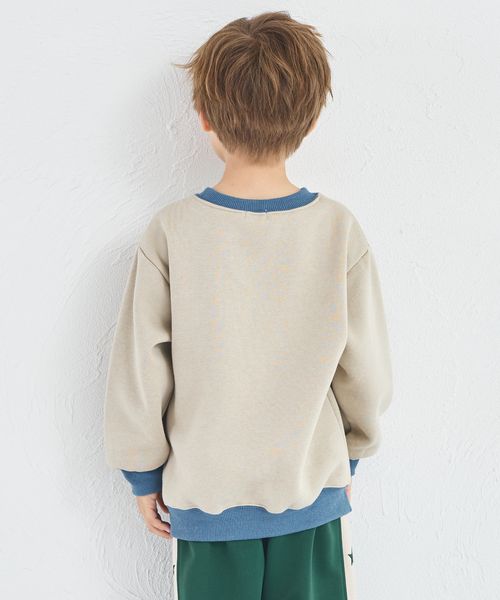 페어마논 키즈 티셔츠 일본 pairmanon 아동복 유니섹스 기모 배색 디자인 맨투맨 8컬러