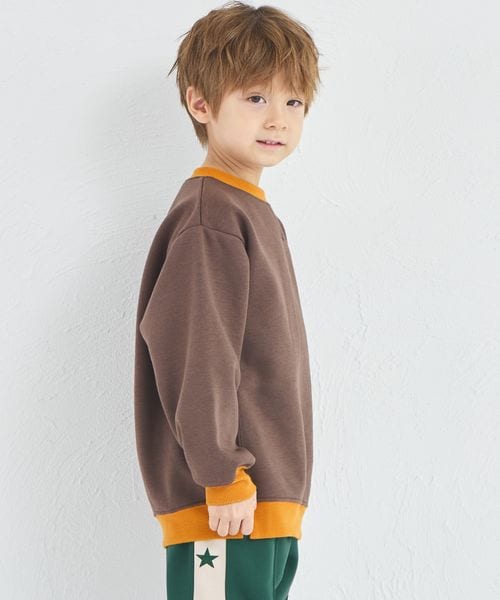 페어마논 키즈 티셔츠 일본 pairmanon 아동복 유니섹스 기모 배색 디자인 맨투맨 8컬러