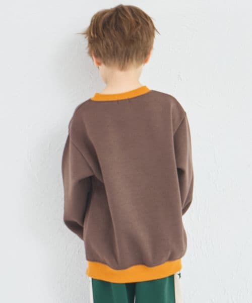 페어마논 키즈 티셔츠 일본 pairmanon 아동복 유니섹스 기모 배색 디자인 맨투맨 8컬러