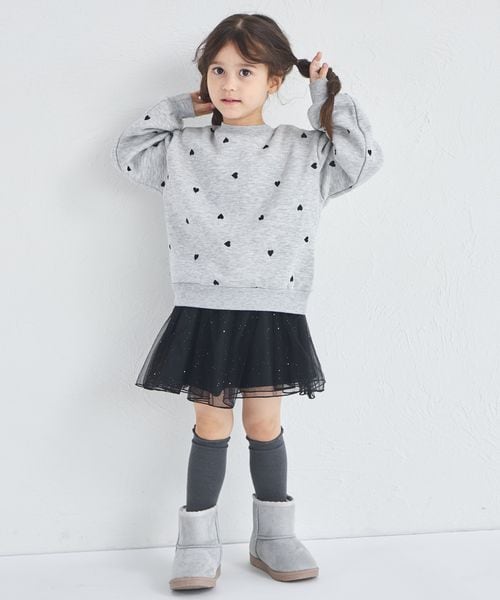 페어마논 키즈 티셔츠 일본 pairmanon 아동복 하트 알파벳 로고 맨투맨 5컬러