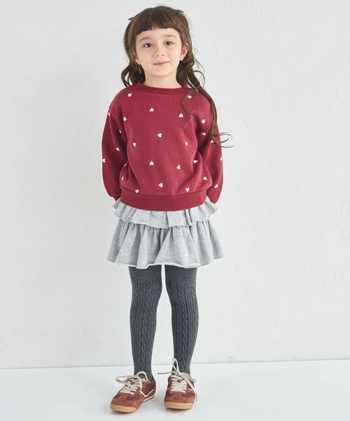 페어마논 키즈 티셔츠 일본 pairmanon 아동복 하트 알파벳 로고 맨투맨 5컬러