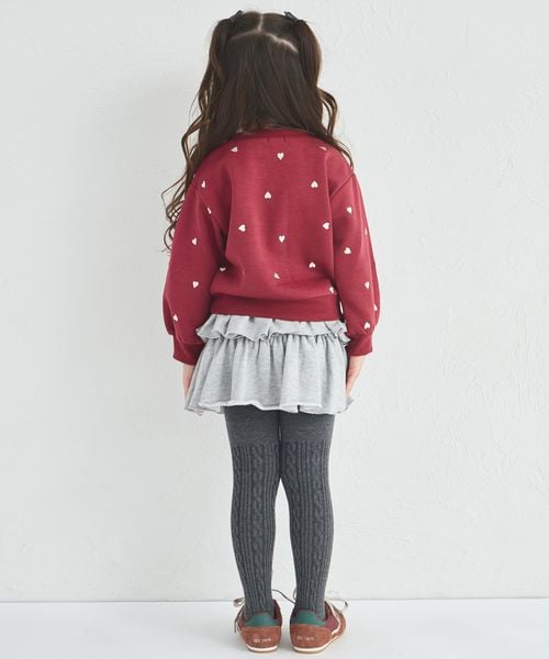 페어마논 키즈 티셔츠 일본 pairmanon 아동복 하트 알파벳 로고 맨투맨 5컬러