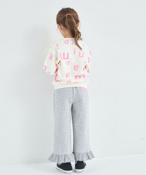 페어마논 키즈 티셔츠 일본 pairmanon 아동복 걸스 알파벳 로고 프린트 맨투맨 3컬러