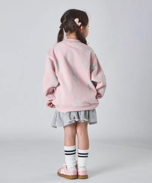 페어마논 키즈 티셔츠 일본 pairmanon 아동복 걸스 알파벳 로고 프린트 맨투맨 3컬러