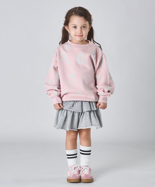 페어마논 키즈 티셔츠 일본 pairmanon 아동복 걸스 알파벳 로고 프린트 맨투맨 3컬러