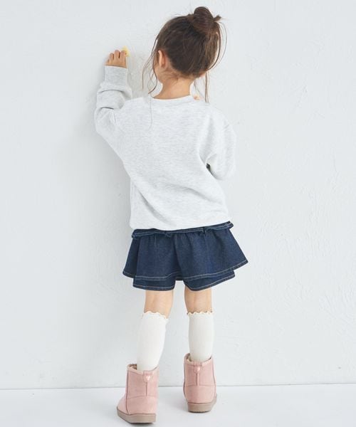 페어마논 키즈 티셔츠 일본 pairmanon 아동복 스팽글 애니멀 포토 맨투맨 3컬러