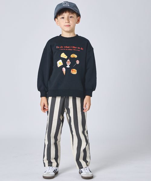 페어마논 키즈 티셔츠 일본 pairmanon 아동복 푸드 모티브 프린트 맨투맨 6컬러