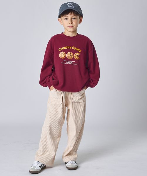 페어마논 키즈 티셔츠 일본 pairmanon 아동복 푸드 모티브 프린트 맨투맨 6컬러