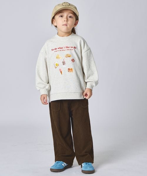 페어마논 키즈 티셔츠 일본 pairmanon 아동복 푸드 모티브 프린트 맨투맨 6컬러