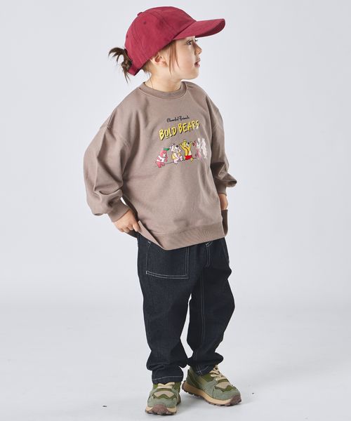 페어마논 키즈 티셔츠 일본 pairmanon 아동복 ADEPT 애니멀 프린트 맨투맨 3컬러