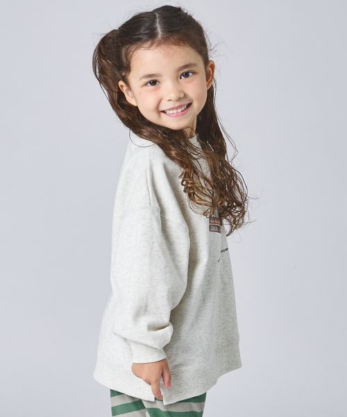 페어마논 키즈 티셔츠 일본 pairmanon 아동복 레트로 초콜릿 프린트 맨투맨 3컬러