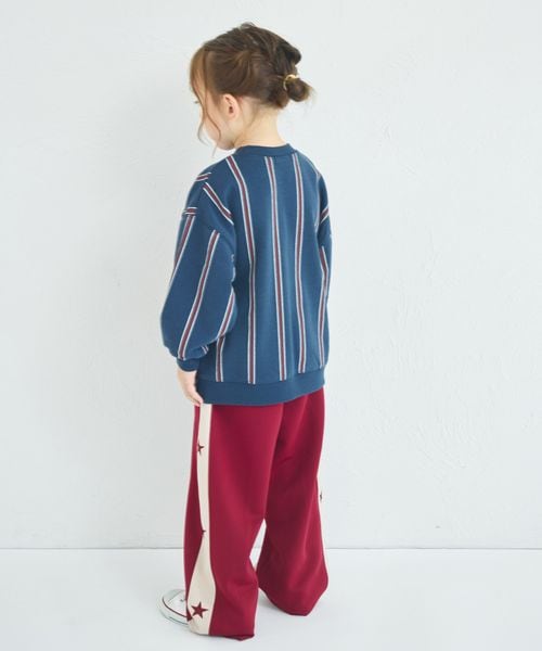 페어마논 키즈 티셔츠 일본 pairmanon 아동복 여우 자수 스트라이프 디자인 3컬러