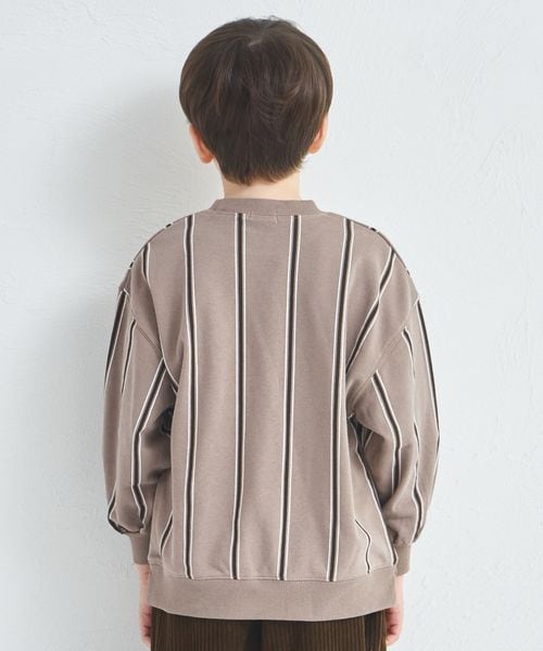 페어마논 키즈 티셔츠 일본 pairmanon 아동복 여우 자수 스트라이프 디자인 3컬러