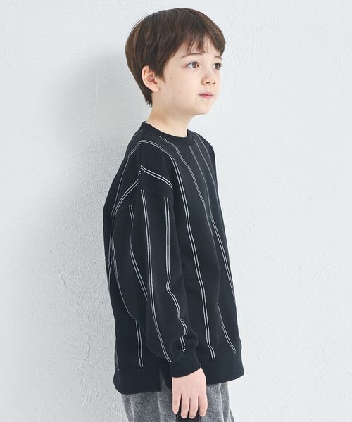 페어마논 키즈 티셔츠 일본 pairmanon 아동복 여우 자수 스트라이프 디자인 3컬러