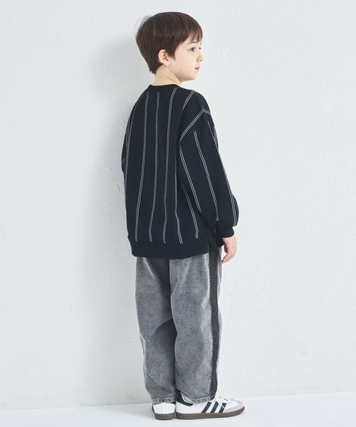 페어마논 키즈 티셔츠 일본 pairmanon 아동복 여우 자수 스트라이프 디자인 3컬러