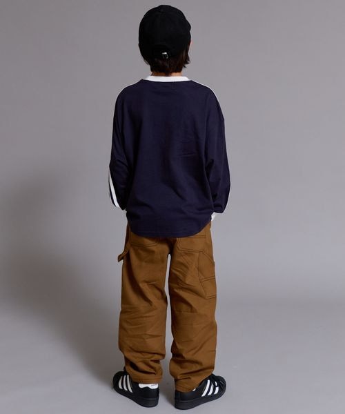 페어마논 긴팔 일본 PARIMANON 소매 배색 라인 티셔츠 8컬러