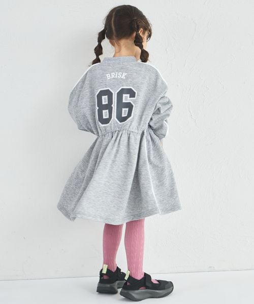 페어마논 키즈 치마 일본 pairmanon 아동복 리모 넘버링 라인 원피스 3컬러