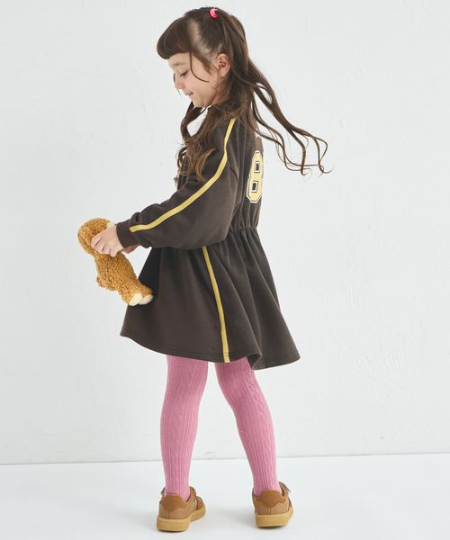 페어마논 키즈 치마 일본 pairmanon 아동복 리모 넘버링 라인 원피스 3컬러