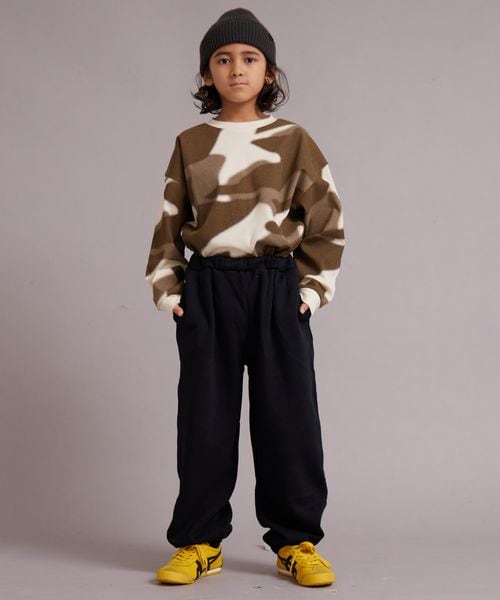 페어마논 키즈 바지 일본 pairmanon 아동복 기모 스웨트 볼륨 팬츠 6컬러