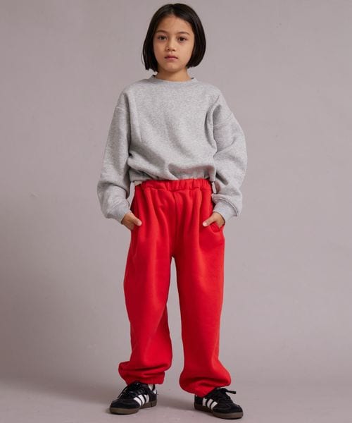 페어마논 키즈 바지 일본 pairmanon 아동복 기모 스웨트 볼륨 팬츠 6컬러