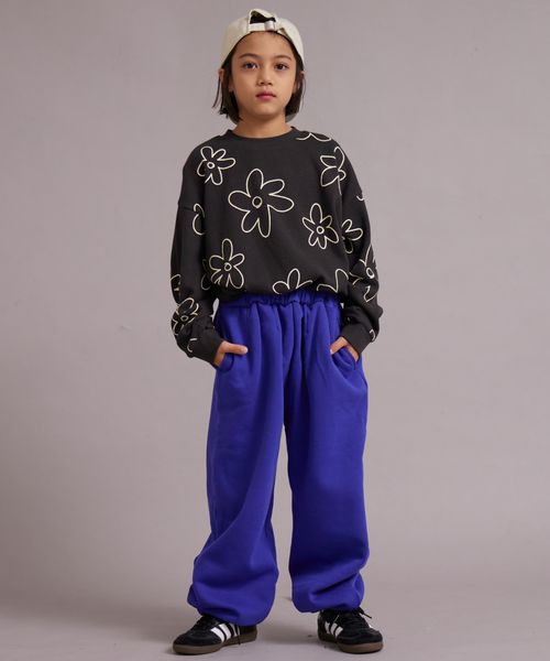 페어마논 키즈 바지 일본 pairmanon 아동복 기모 스웨트 볼륨 팬츠 6컬러