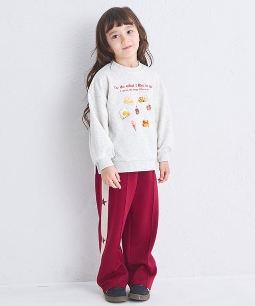 페어마논 키즈 바지 일본 pairmanon 아동복 스타 자수 사이드 라인 트랙 팬츠 3컬러